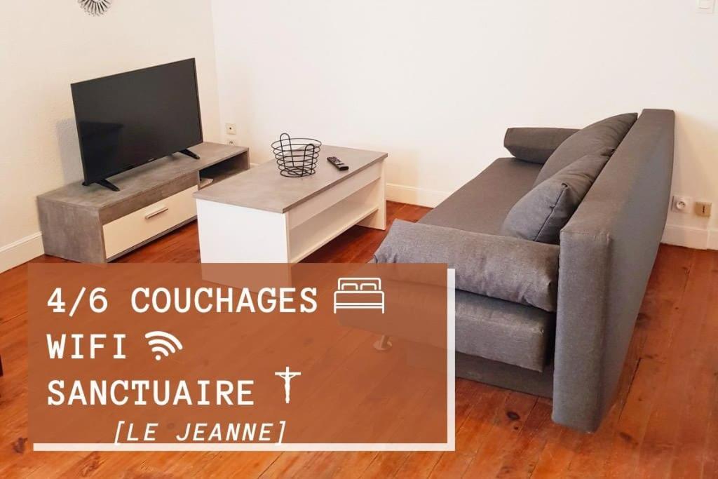 Le Jeanne 4/6 Couchages, Wifi, Sanctuaire Lourdes Exterior foto